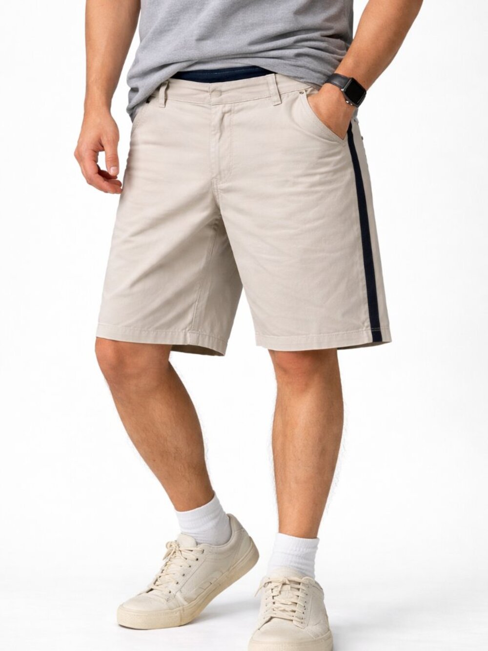 Vintage Tommy Jeans Cargo Shorts Mens 38 Beige Khaki Carpenter 90s Workwear Y2K